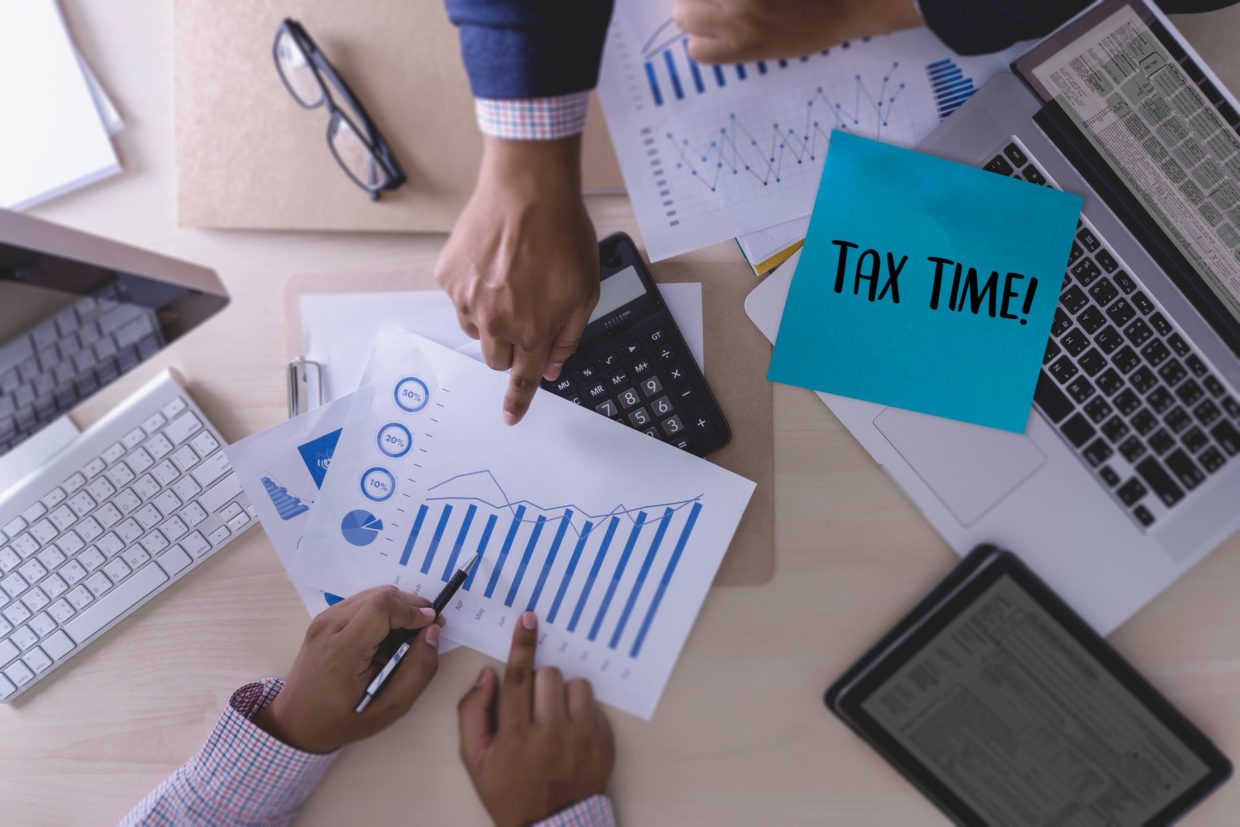 Time for Taxes Planning Money Financial Accounting Taxation Businessman Tax Economy Refund Money