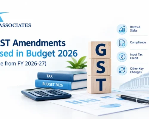 Key GST Amendments Proposed in Budget 2026 (Applicable from FY 2026-27)