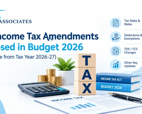 Key Income Tax Amendments Proposed in Budget 2026 (Applicable from Tax Year 2026-27)