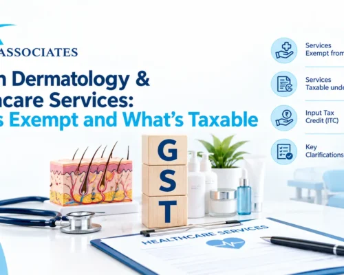 GST on Dermatology & Healthcare Services: What’s Exempt and What’s Taxable
