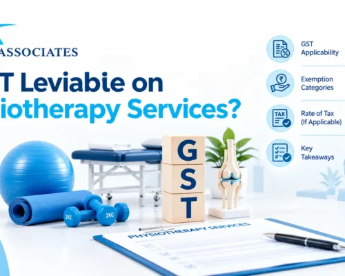 Is GST Leviable on Physiotherapy Services?
